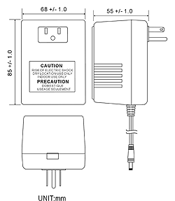 01-US-3-PIN-AC-EI57-DIM-W